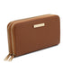 Mira - Double zip around leather wallet